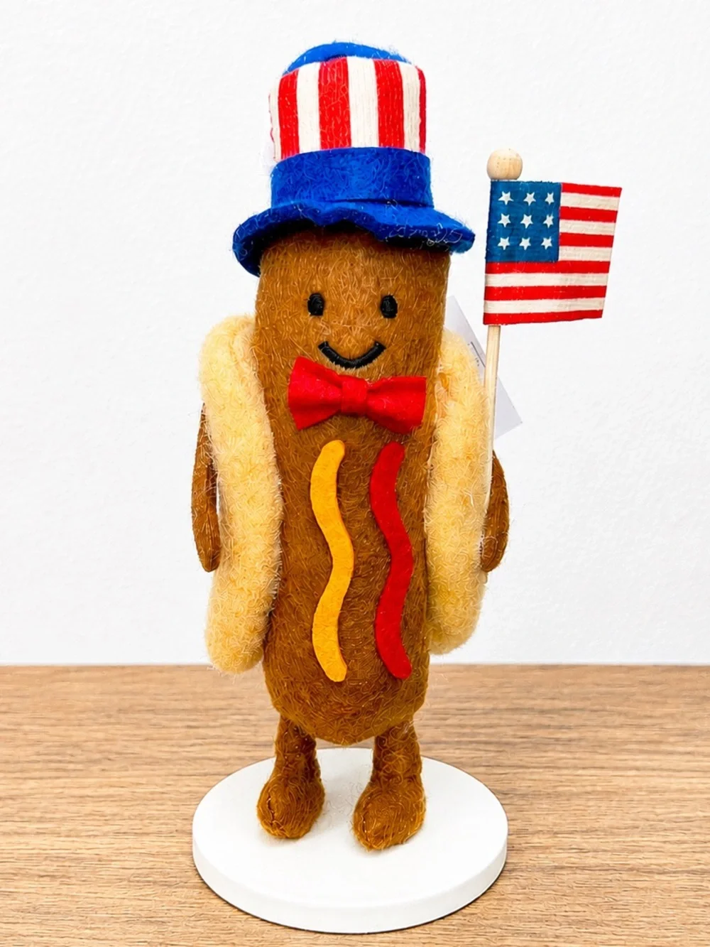 Target Bullseye Playground Summer Fourth of July Hotdog Felt Decoration